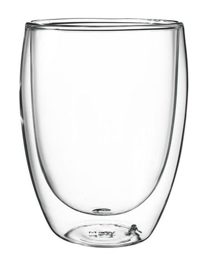 Blend Double Wall Cup 350ml Set of 2 in Clear