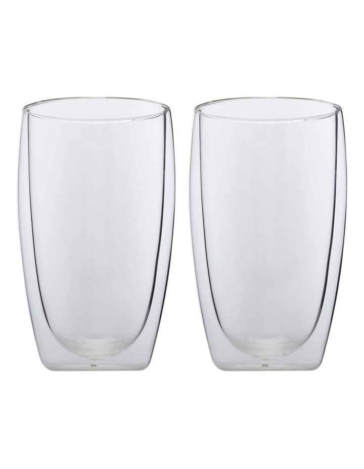Blend Double Wall Cup 450ml Set of 2 in Clear
