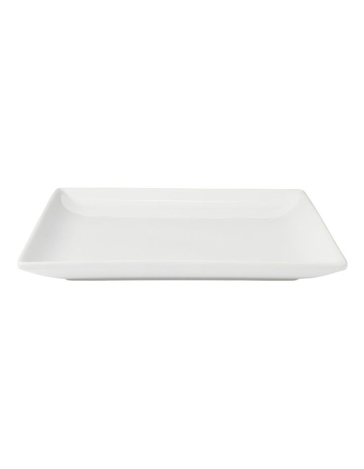 Banquet Square Platter 35cm Gift Boxed in White