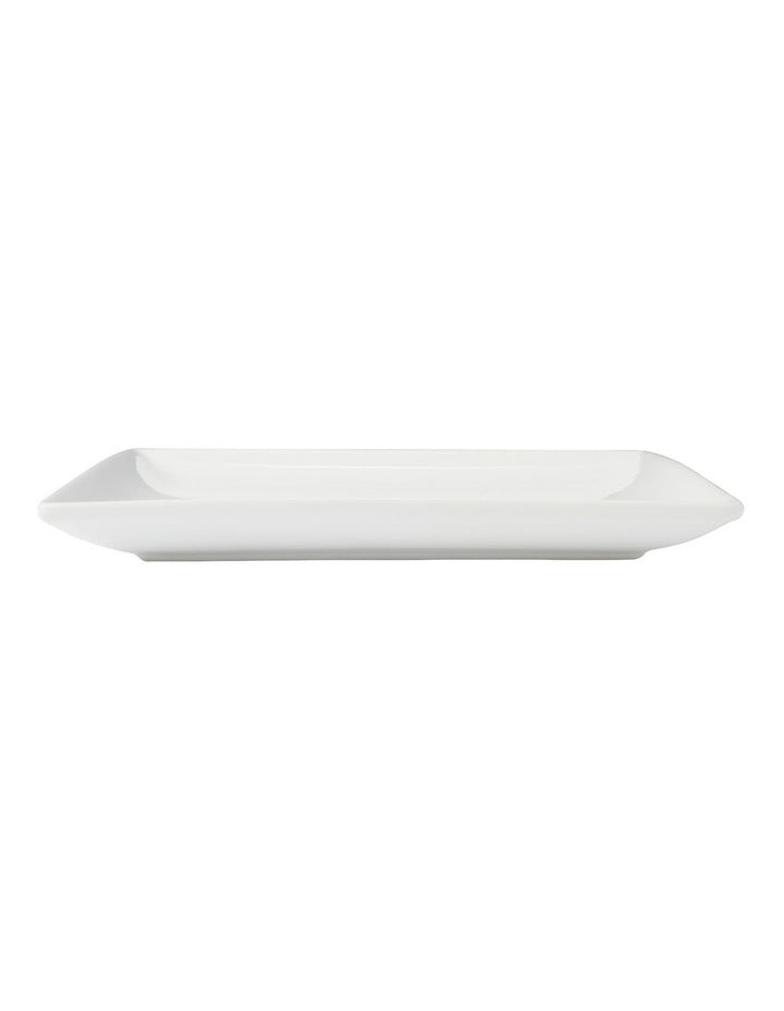Banquet Square Platter 35cm Gift Boxed in White