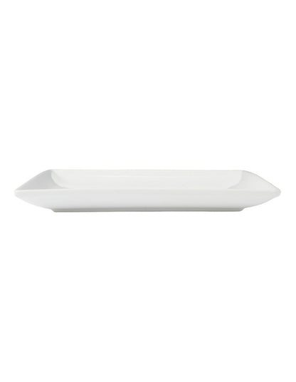 Banquet Square Platter 35cm Gift Boxed in White