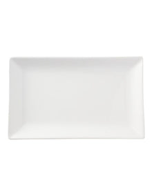 Banquet Rectangular Platter 39x24cm Gift Boxed in White