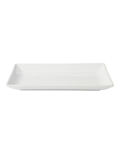 Banquet Rectangular Platter 39x24cm Gift Boxed in White