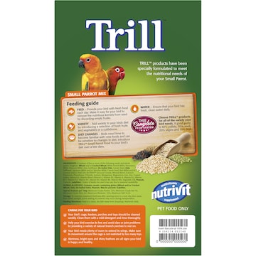 Trill Small Parrot Mix 1.8kg