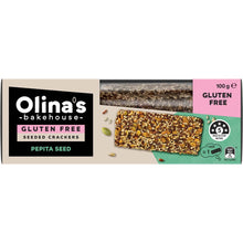 Olina's Bakehouse Gluten Free Crackers Pepita Seed 100G