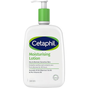 Cetaphil Moisturising Lotion Dry To Normal Sensitive Skin 1L