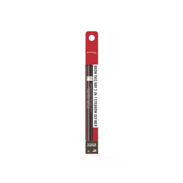 RIMMEL BROW THIS WAY FILL & SCULPT DARK BROWN 0.4GRAM
