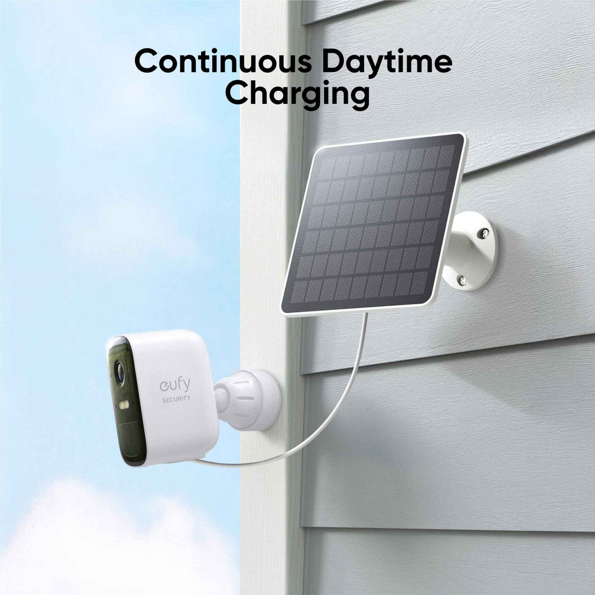 eufy 3W Solar Panel for Eufy  Security Cameras