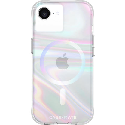 Case-Mate Soap Bubble MagSafe Case for iPhone 16e/15/14/13 (Iridescent)