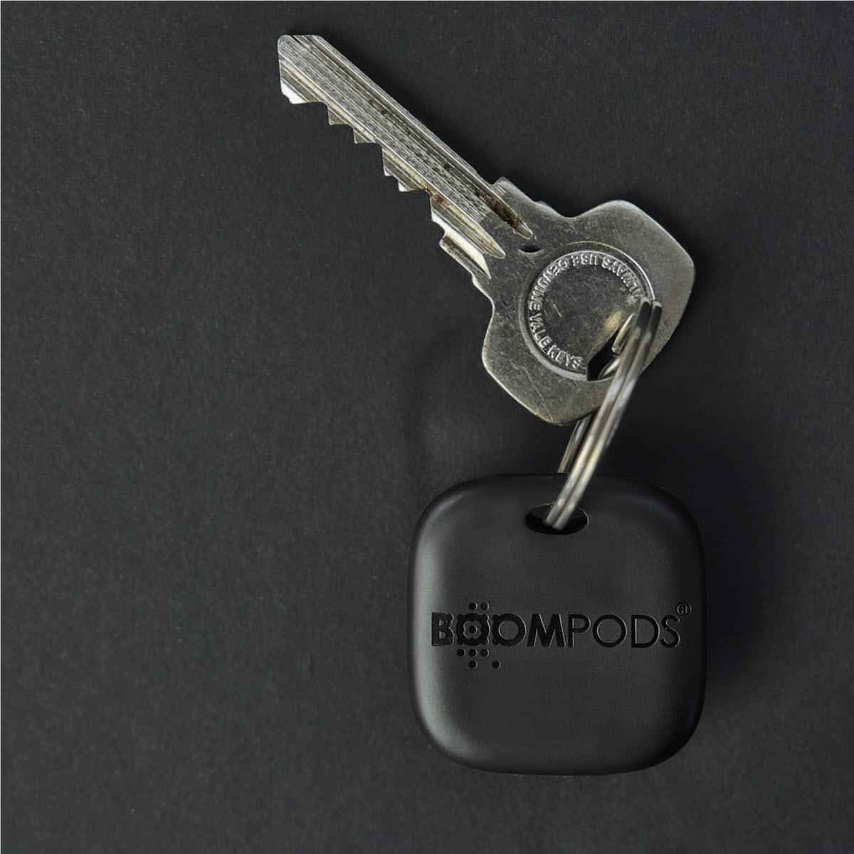 Boompods Boomtag Rechargeable Bluetooth Tracker (Black)