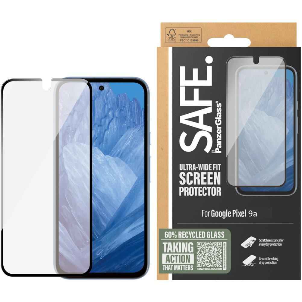 SAFE by Panzer UltraWide Fit Screen Protector for Pixel 9a