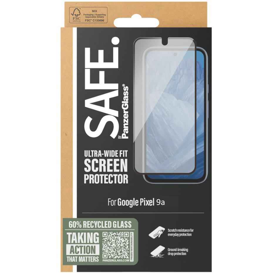 SAFE by Panzer UltraWide Fit Screen Protector for Pixel 9a