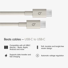 Beats USB-C to USB-C Woven Cable 1.5m (Surge Stone)