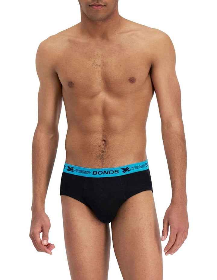 X-Temp Brief 4 Pack in Black