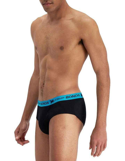 X-Temp Brief 4 Pack in Black