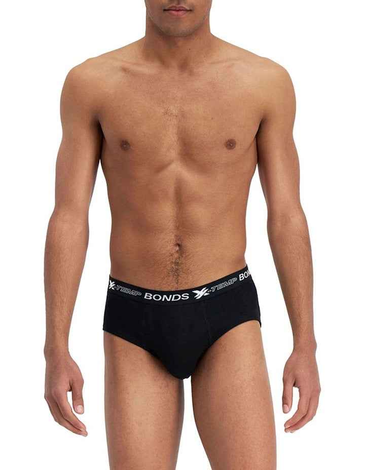 X-Temp Brief 4 Pack in Black