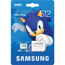 Samsung PRO Plus Sonic the Hedgehog™ 512GB MicroSD Card