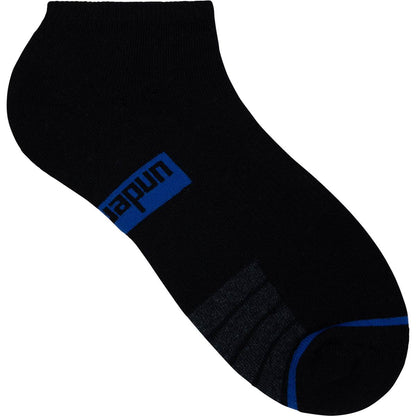 Underworks Sport Low Cut Black Men's Socks 7 To 10 3 Pack