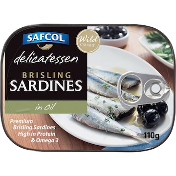 Safcol Sardines In Oil 110g