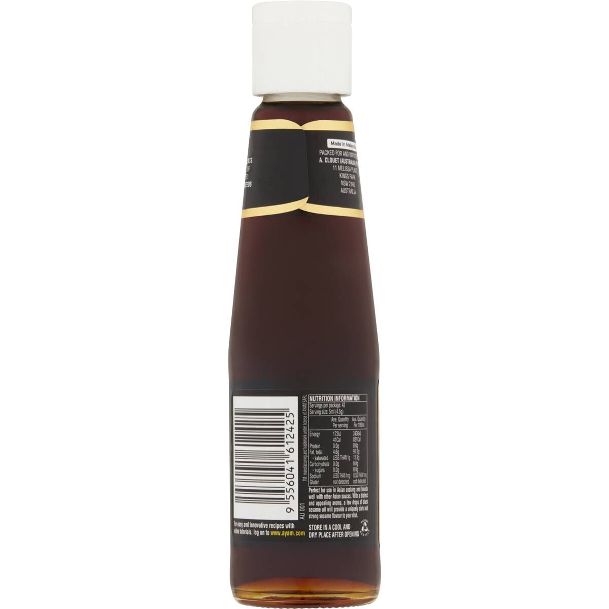 Ayam Black Sesame Oil 210ml