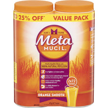 Metamucil Orange Smooth 425g x 2 Pack