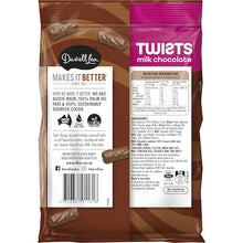 Darrell Lea Milk Chocolate Coated Original Liquorice Twists 200g
