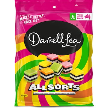 Darrell Lea Allsorts Liquorice 270g