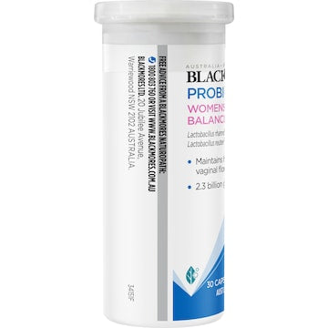 Blackmores Probiotics+ Women's Flora Balance Vitamin Capsules 30 pack