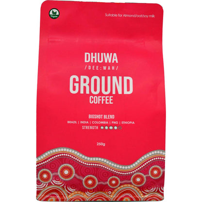 Dhuwa Ground Coffee Bigshot Blend 250g