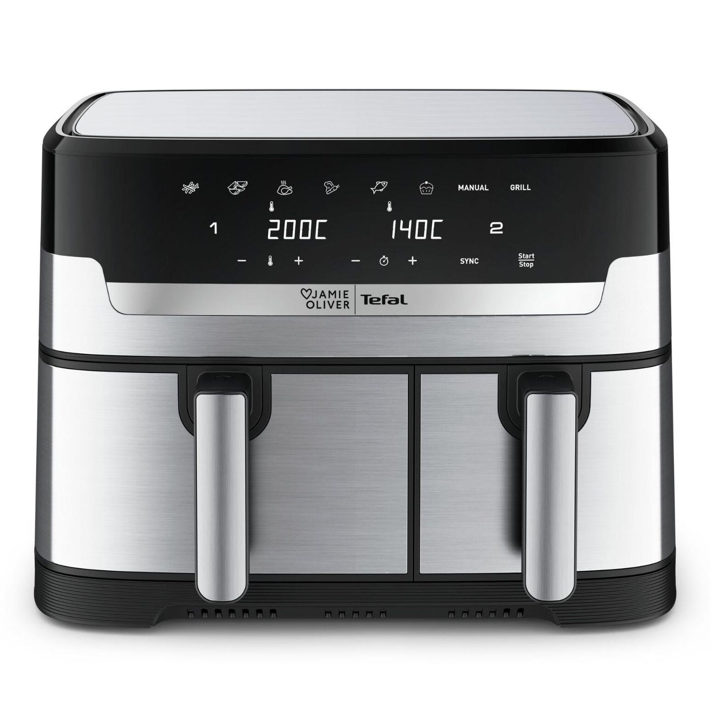 Tefal Jamie Oliver 8.3L Dual Easy Fry & Grill XXL Air Fryer