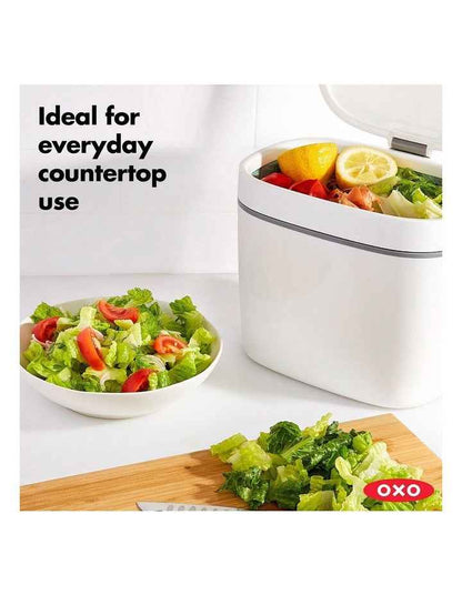 Good Grips Easy Clean Compost Bin in White