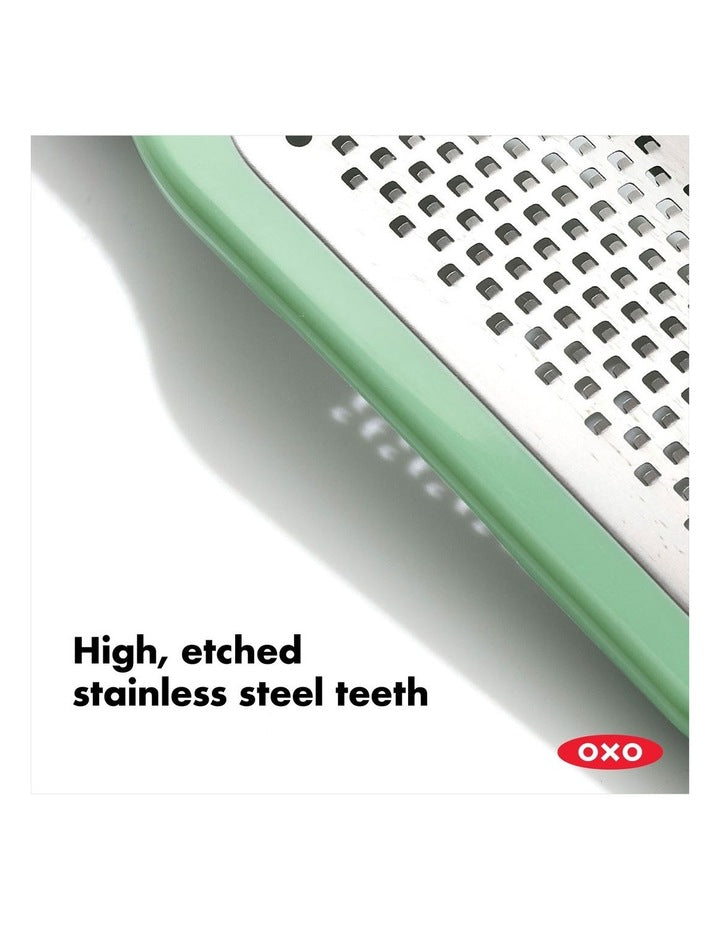 Good Grips Etched Ginger & Garlic Grater in Black