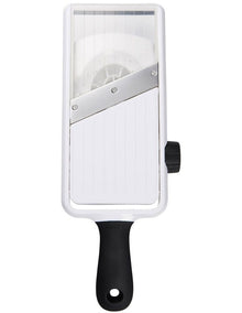 Good Grips Adjustable Hand-Held Mandoline Slicer in White