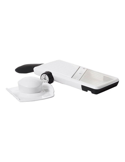 Good Grips Adjustable Hand-Held Mandoline Slicer in White