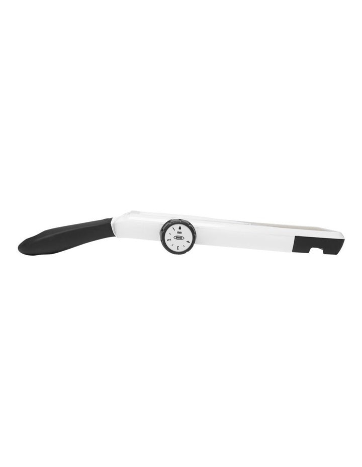 Good Grips Adjustable Hand-Held Mandoline Slicer in White
