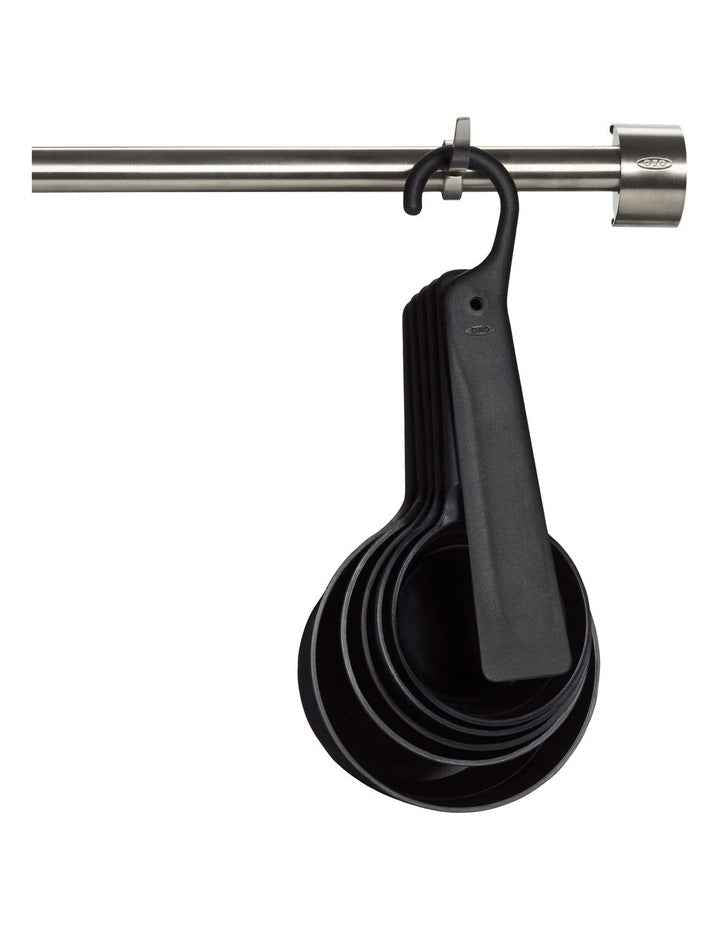 Good Grips Plastic Measuring Cups Set 6 Piece in Black