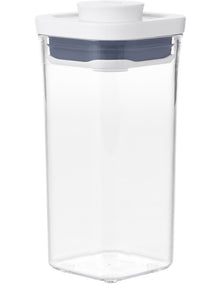Mini Square Airtight Container 2.0 in Clear