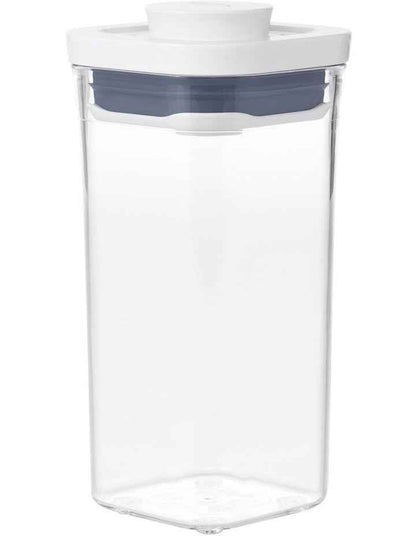 Mini Square Airtight Container 2.0 in Clear