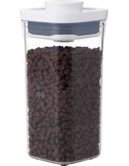 Mini Square Airtight Container 2.0 in Clear