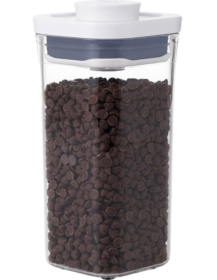 Mini Square Airtight Container 2.0 in Clear