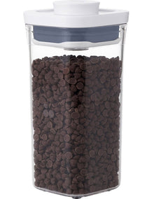 Mini Square Airtight Container 2.0 in Clear