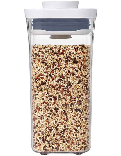 Mini Square Airtight Container 2.0 in Clear