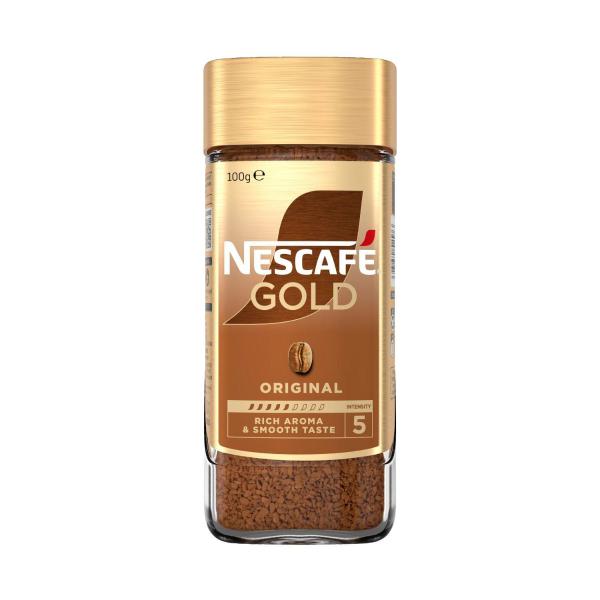 NESCAFE GOLD ORIGINAL SOLUBLE INSTANT COFFEE 100G