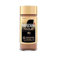 NESCAFE GOLD SHORT BLACK SOLUBLE INSTANT COFFEE 100G