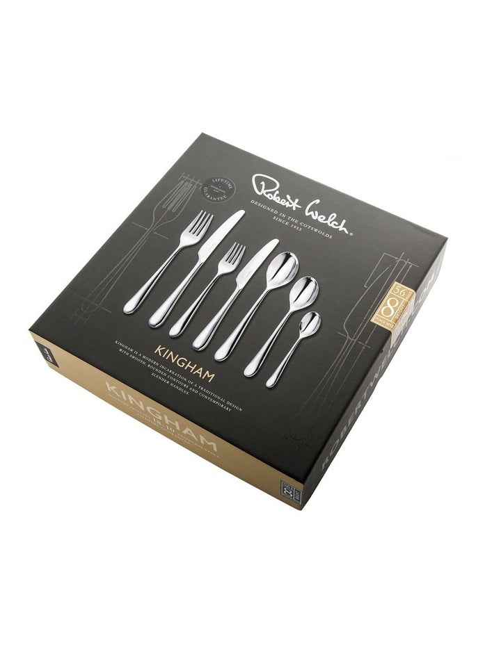 Kingham Cutlery Set 56 Piece in Silver