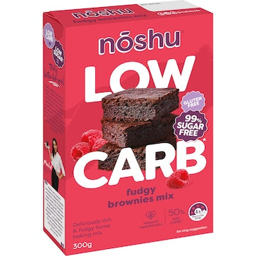 Noshu 99% Sugar Free Fudgy Brownies Mix 300g