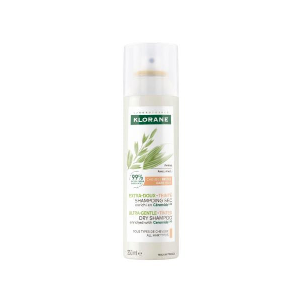 KLORANE DRY SHAMPOO WITH OAT & CERAMIDE DARK HAIR 150ML