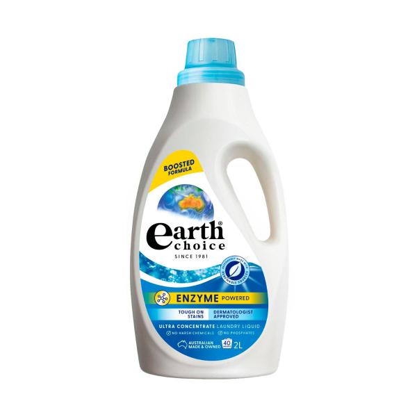 EARTH CHOICE ULTRA CONCENTRATE LAUNDRY LIQUID DETERGENT TOP & FRONT LOADER 2 LITRE