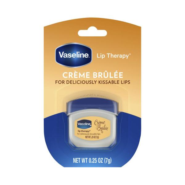 VASELINE LIP THERAPY CREME BRULEE TUB 7G