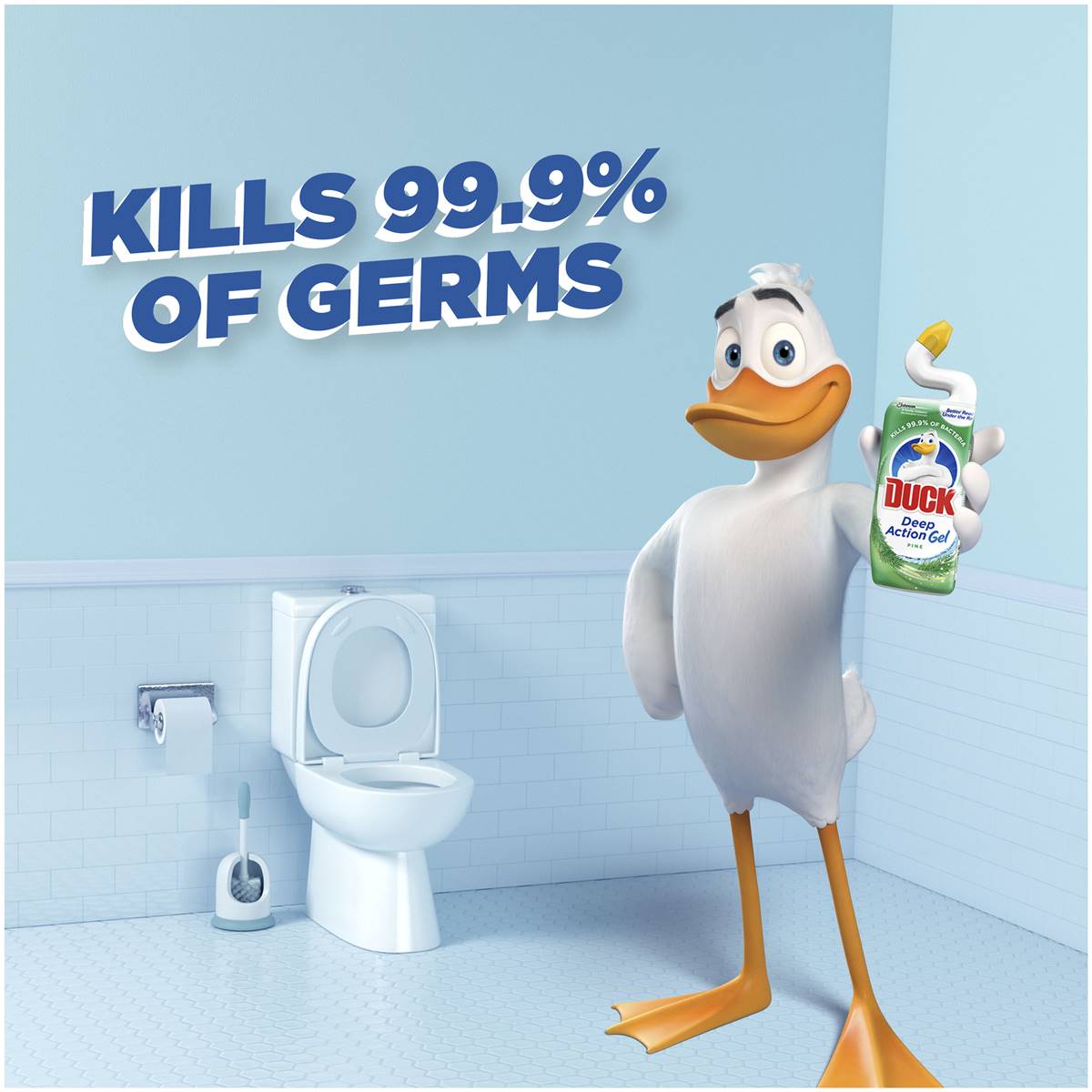 Duck Deep Action Gel Toilet Cleaner Pine 750ml